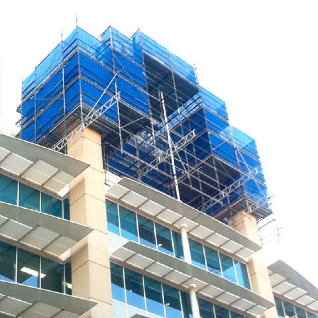 Coupler Scaffolding Project - 14 Mort Street Canberra - Stronghold Scaffolding Hire Sydney
