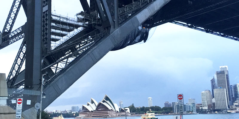 Sydney Harbour Bridge maintenance North Pylon - Stronghold Scaffolding Hire - Sydney