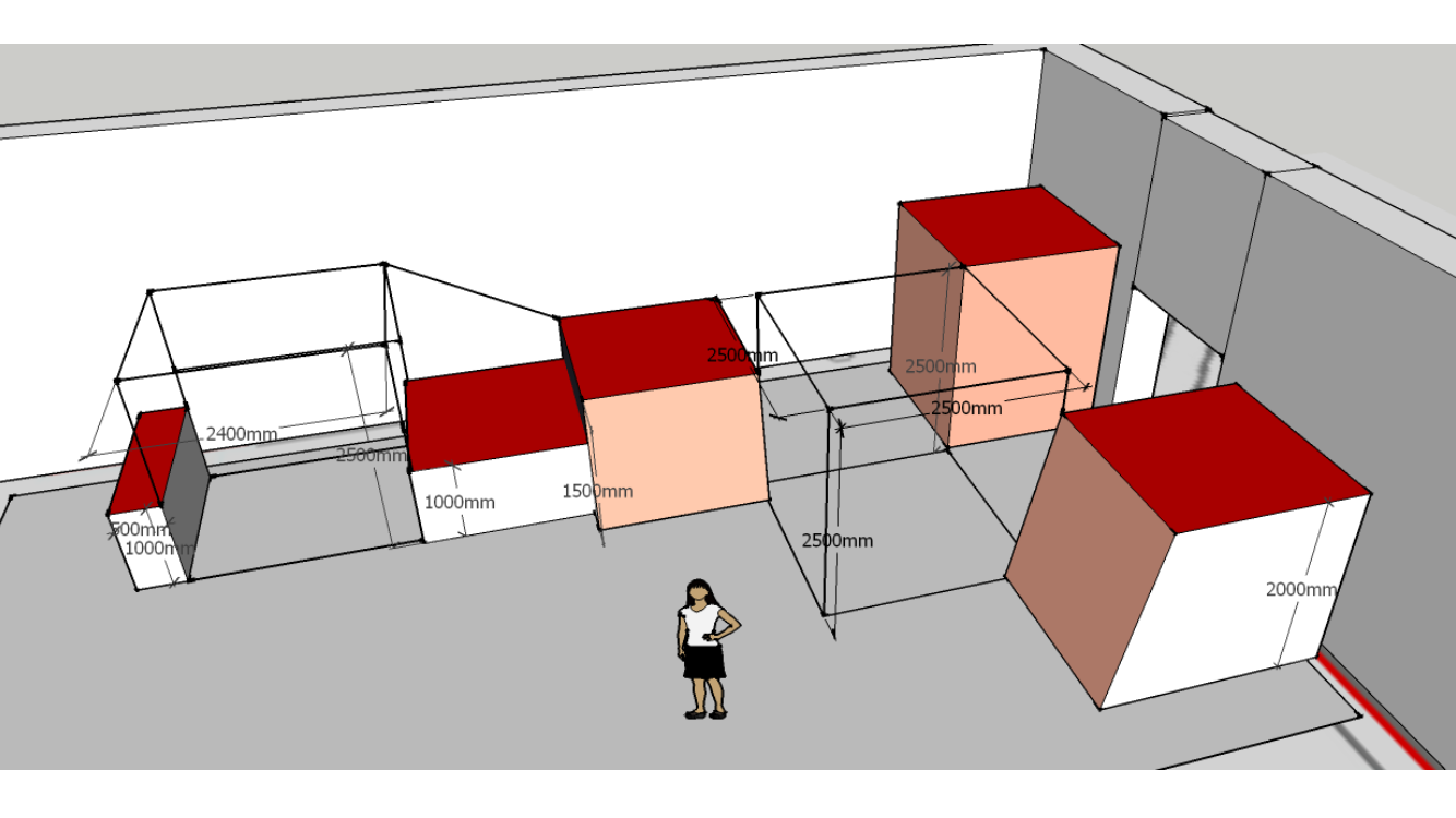 Scaffolding Plan for Parkour Course