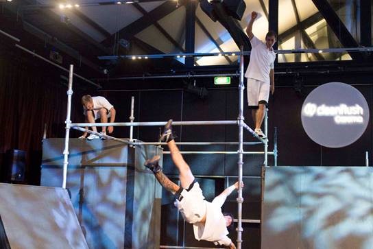 Scaffolding for A Parkour Course - Stronghold Scaffolding Hire Sydney
