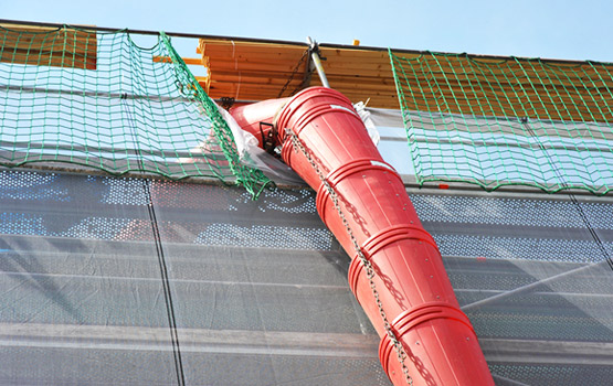 Geda Rubbish Chute Rental Sydney - Stronghold Scaffolding Hire