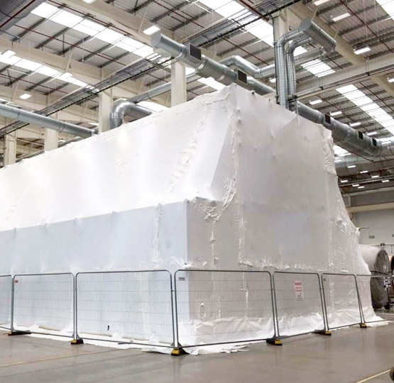 Scaffolding Shrink Wrap for Construction Stronghold Hire Sydney