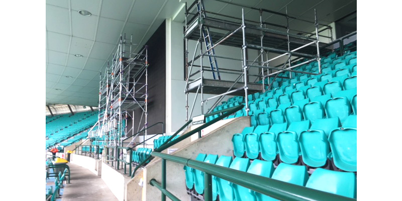Cricket Ground Moore Park - Stronghold Scaffolding Hire - Sydney