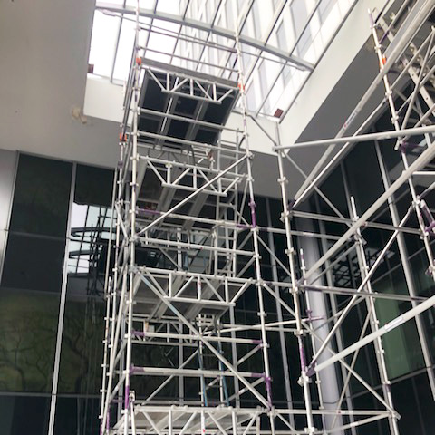 9m High Mobile Scaffolds - Stronghold Scaffolding Hire