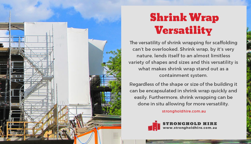 Shrink Wrap Versatility -Stronghold Hire Sydney