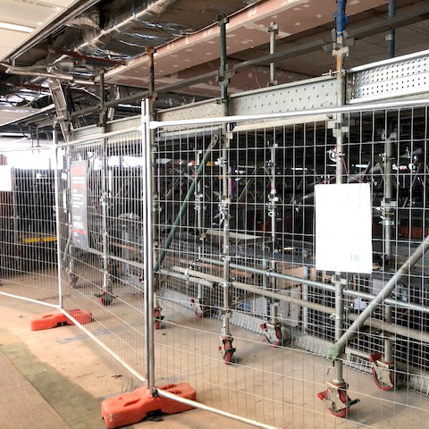 NBN Building Rolling and Void Scaffolds - Stronghold Scaffolding Hire