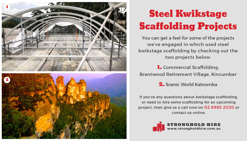 Steel Kwikstage Scaffolding Projects Sydney - Stronghold Hire