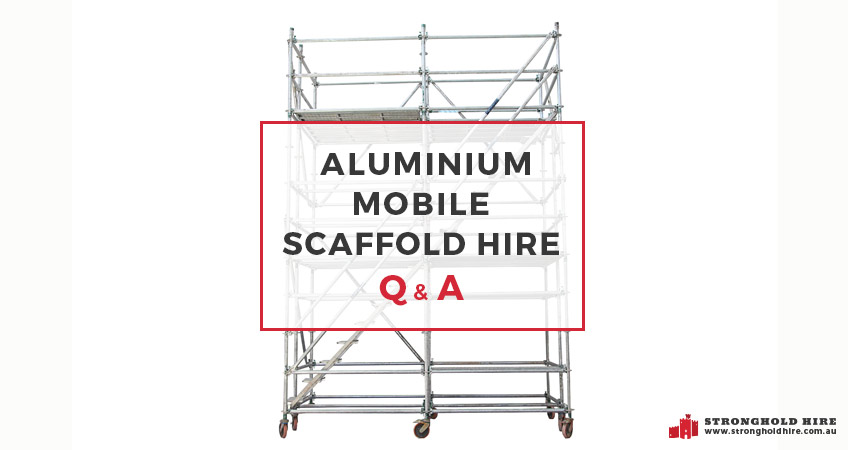 Aluminium Mobile Scaffold Hire – Stronghold Hire Sydney Aluminium Mobile Scaffold Hire - Stronghold Hire Sydney