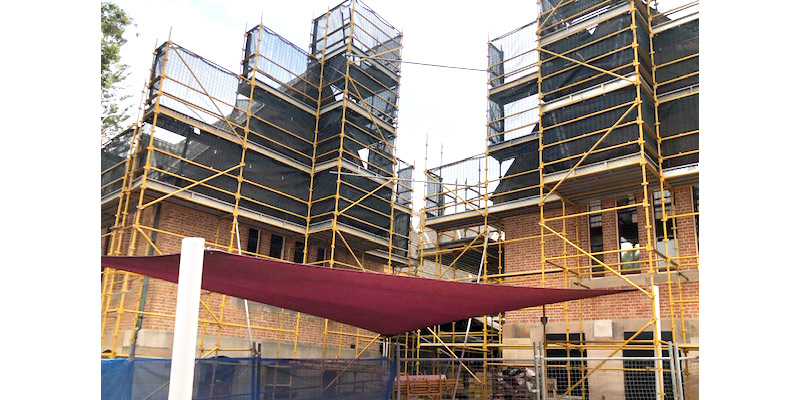 Scaffolding Hire for Heritage Listed Public School - Stronghold Hire Sydney