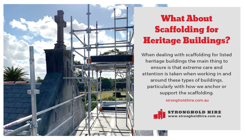 Scaffolding for Heritage Buildings - Hire Scaffolidng Sydney