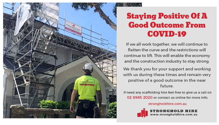 Scaffolding Hire - Covid-19 - Stronghold Hire Sydney