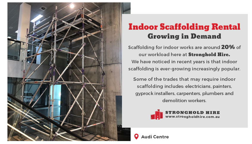 Indoor Scaffolding Rental - Stronghold Hire Sydney