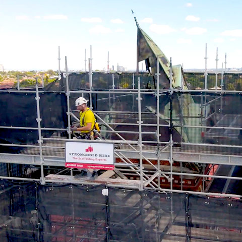 Hire Scaffolding Stronghold Hire Sydney - Ashfield Bell Tower