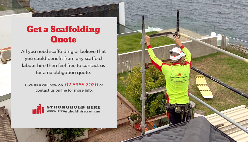 Scaffolding Quote - Stronghold Hire Sydney