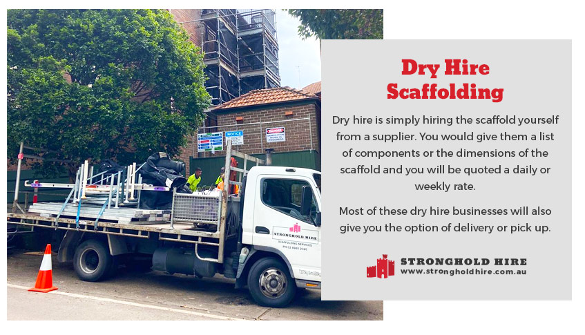 Dry Hire Scaffolding - Stronghold Sydney