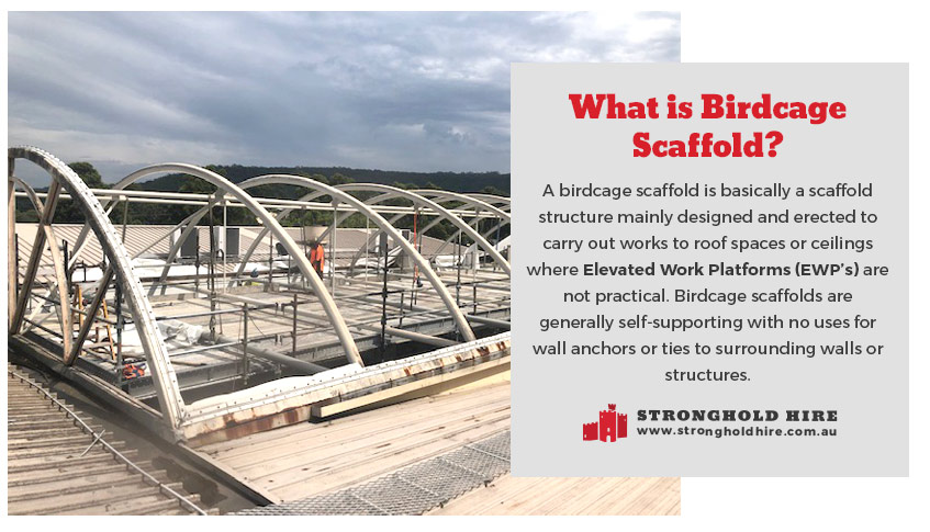 What is Birdcage Scaffolding - Stronghold Sydney