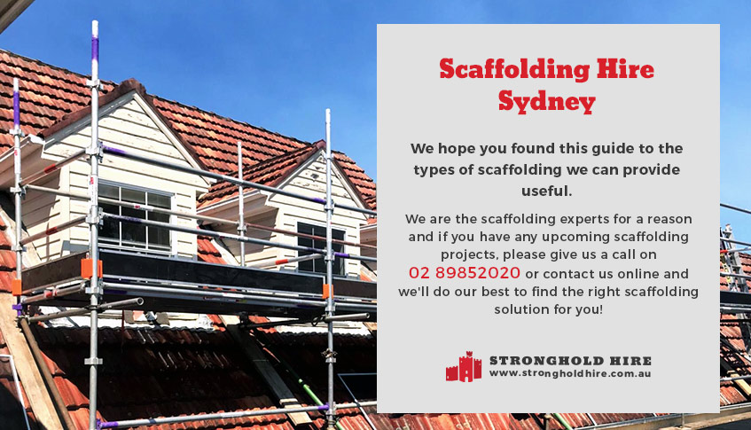 Scaffolding Hire - Stronghold Sydney