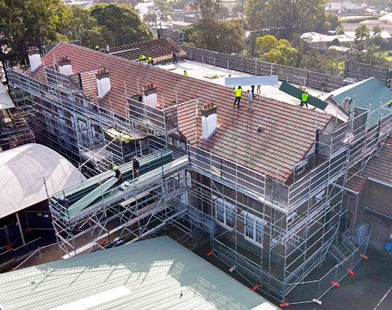 Commercial Scaffolding Sydney - Stronghold Hire