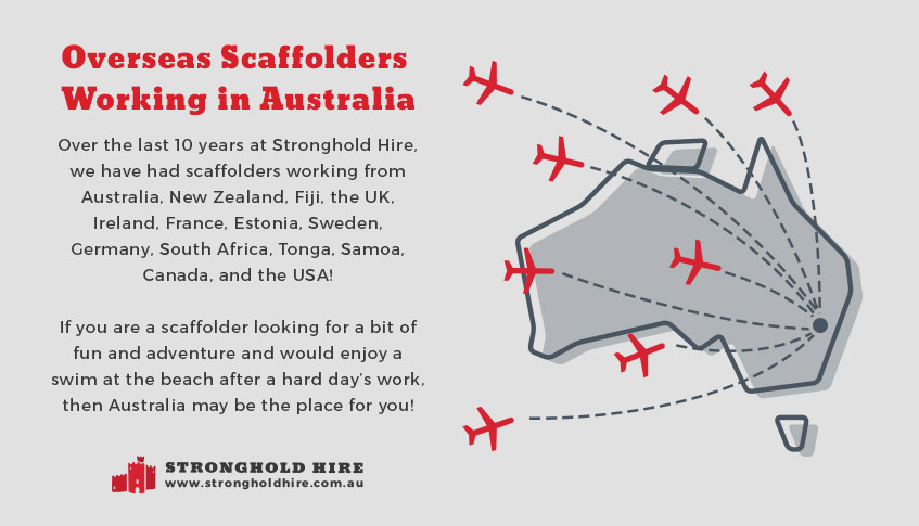 Overseas Scaffolders Work Australia - Stronghold Hire