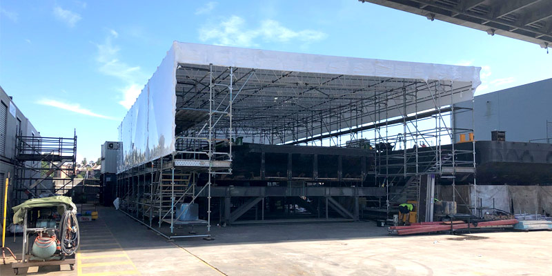 Sydney City Marine Shrink Wrap Stronghold Hire