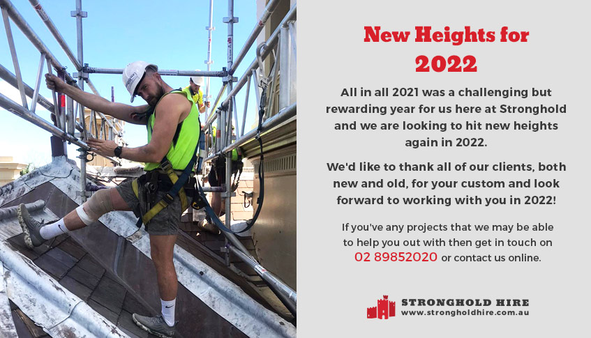 New Heights 2022 - Stronghold Hire Sydney