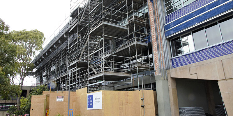 Scaffolding College Riverview - Stronghold Hire