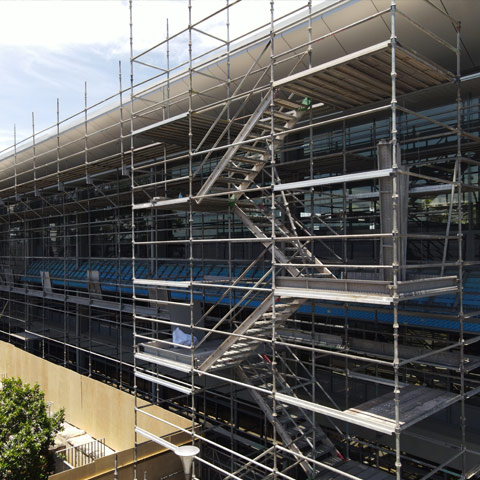 Scaffolding St Ignatious College - Stronghold Hire Sydney