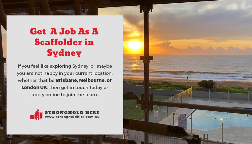 Job Sydney Scaffolder Sydney - Stronghold