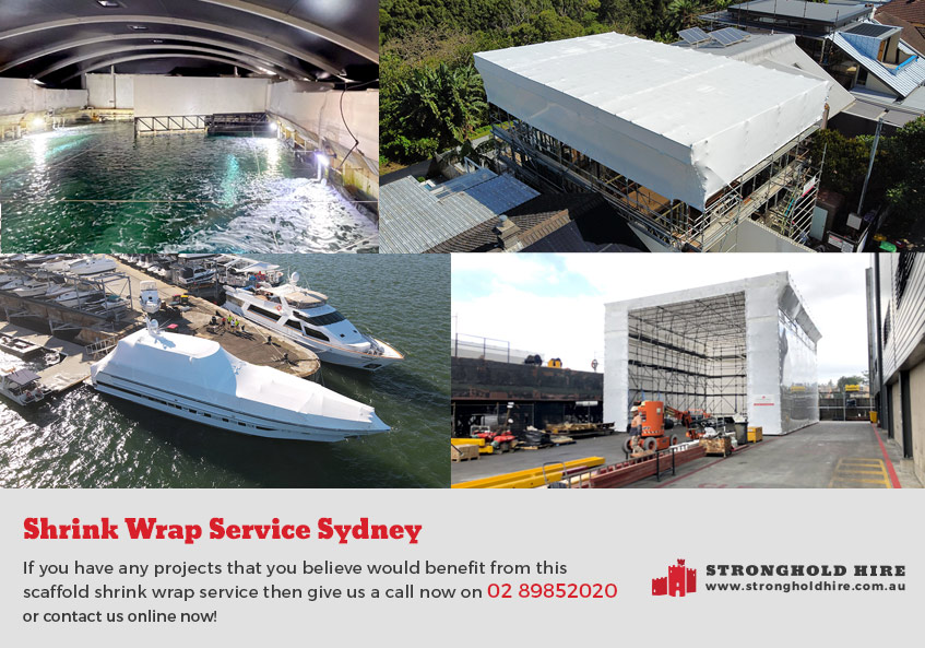 Shrink Wrap Service Sydney - Stronghold Hire