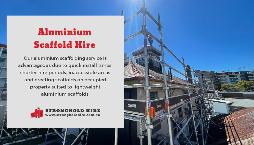 Aluminium Scaffold Hire Sydney - Stronghold