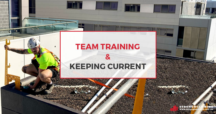 Team Training and Keeping Current - Stronghold Hire