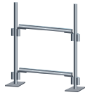 Handrail Post Scaffolding Hire Sydney - Stronghold