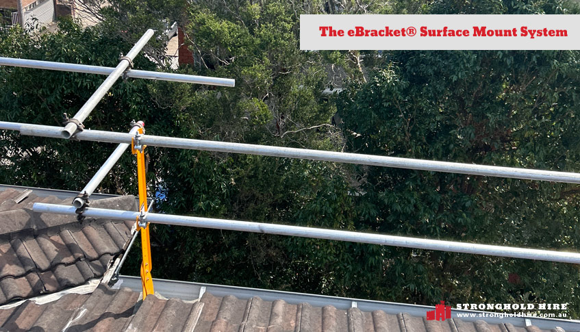 The eBracket Surface Mount System Roof Repairs