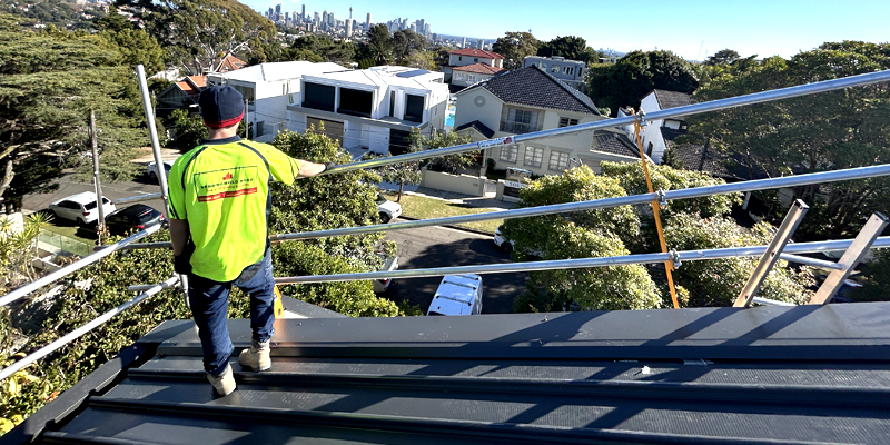 Scaffolding Hire Residential Roof Repair - Sydney