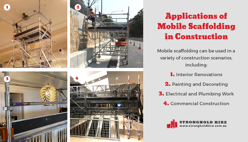 Applications of Mobile Scaffolding in Construction - Stronghold Hire