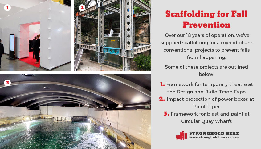 Scaffolding for Fall Prevention Projects Stronghold Hire Sydney