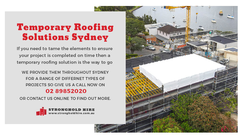 Temporary Roofing Solutions Sydney