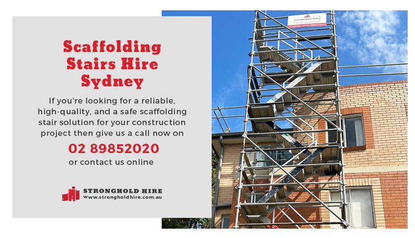 Scaffolding Stairs Hire Sydney - Stronghold