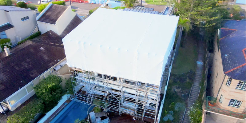 Shrink Wrap Vaucluse Project - Stronghold Hire