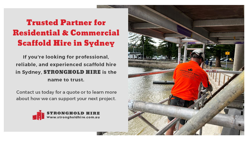 Hire Scaffolding Residential Commercial Sydney - Stronghold Hire