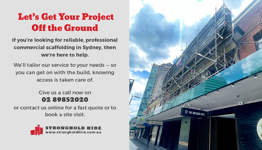 Lets Get Your Project Off the Ground - Scaffolding Hire Sydney
