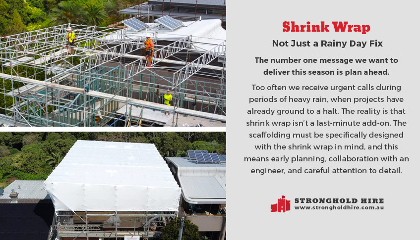 Shrink Wrap For Sydney Winter