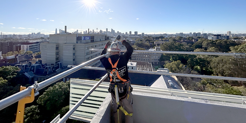 Edge Protection - Stronghold Hire Sydney