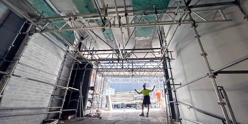 Hire Scaffolding Driveway Sydney Surry Hills Stronghold