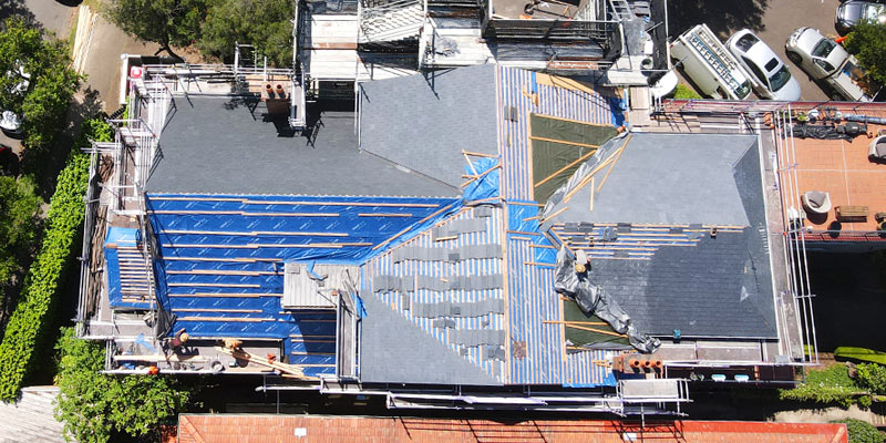 Hire Scaffolding Roof Replacement - Kirribilli