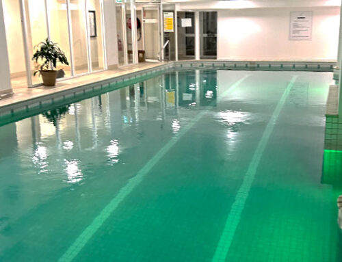 Aluminium Scaffolding – Indoor Swimming Pool, Pyrmont