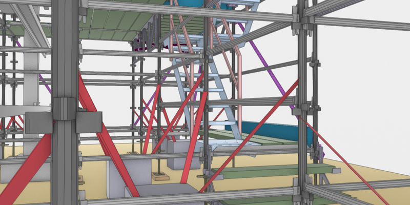 Kemps Creek Substation - Scaffolding Stronghold