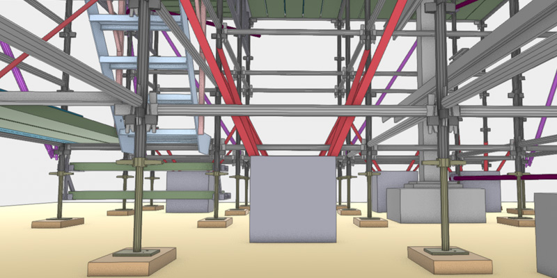 Kemps Creek Substation - Shrink Wrap Scaffolding Stronghold