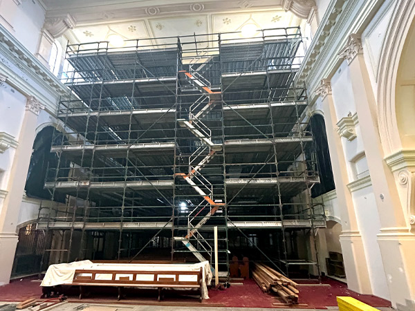 Kwik Stage Steel Scaffold System Service Stronghold Sydney