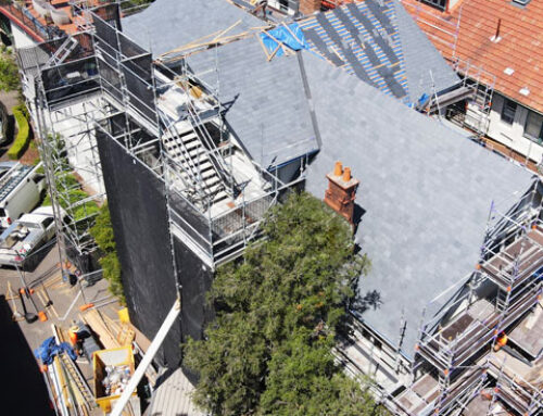 Residential Scaffolding – Roof Replacement Scaffold, Carabella St, Kirribilli